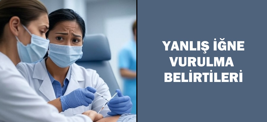 Yanlış İğne Vurulması Belirtileri